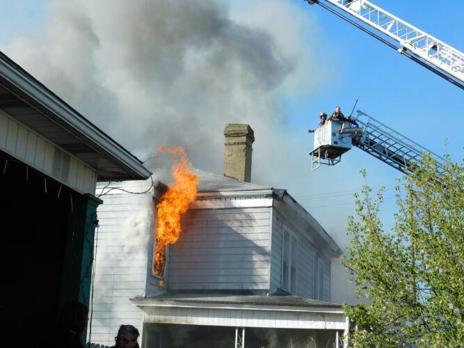 House fire blazes in Bellaire - The Times Leader